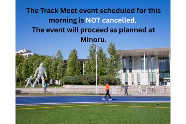 Track Meet is on! 