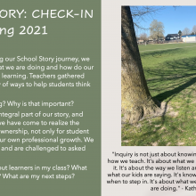Spring Check-in: What are we learning? Why is it important? 